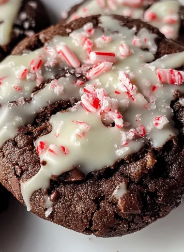 Peppermint Bark Cookies