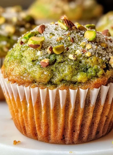 Pistachio Muffins Recipe
