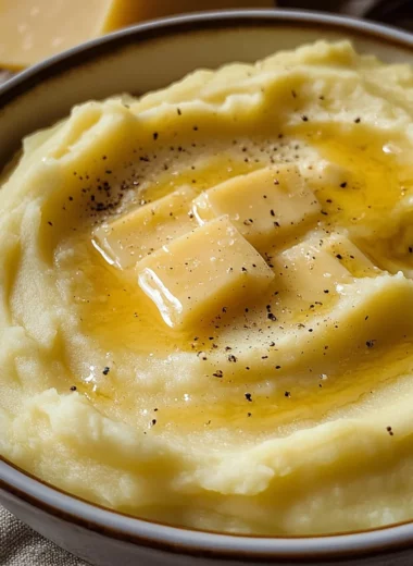 Smoked Gouda Cheesy Mashed Potatoes