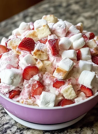 Strawberry Shortcake Fluff Salad Recipe