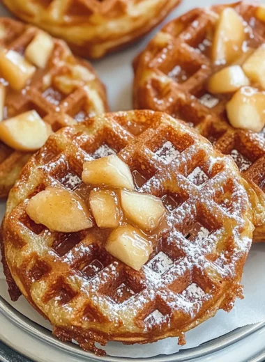Apple Fritter Waffle Donuts: The Irresistible Mashup You Never Knew You Needed