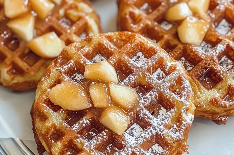 Apple Fritter Waffle Donuts: The Irresistible Mashup You Never Knew You Needed