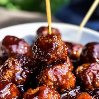 BBQ Bourbon Venison Meatballs