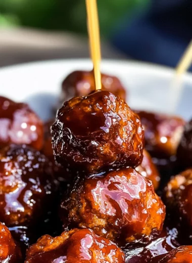 BBQ Bourbon Venison Meatballs