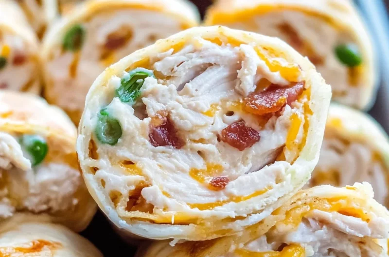 Bacon Cheddar Ranch Pinwheels