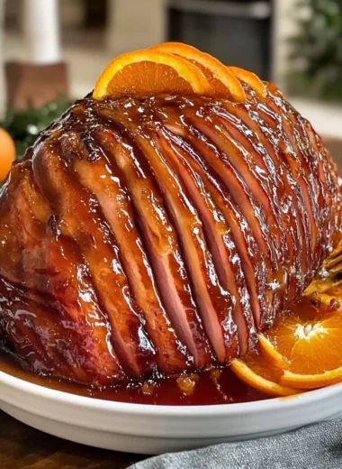 Bourbon Glazed Honey Ham
