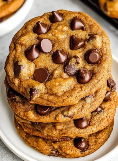Brown Butter Pumpkin Chocolate Chip Cookies for Cozy Fall Nights