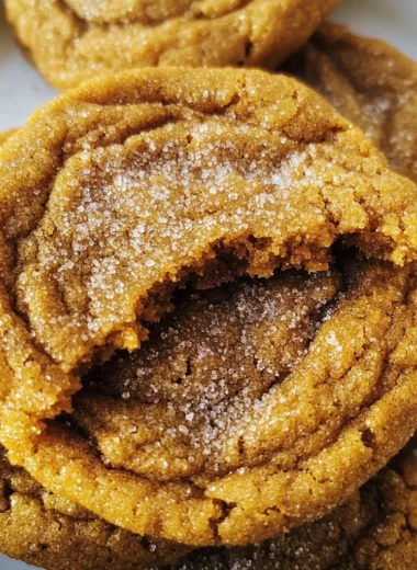 Brown Butter and Maple Chewy Pumpkin Cookies