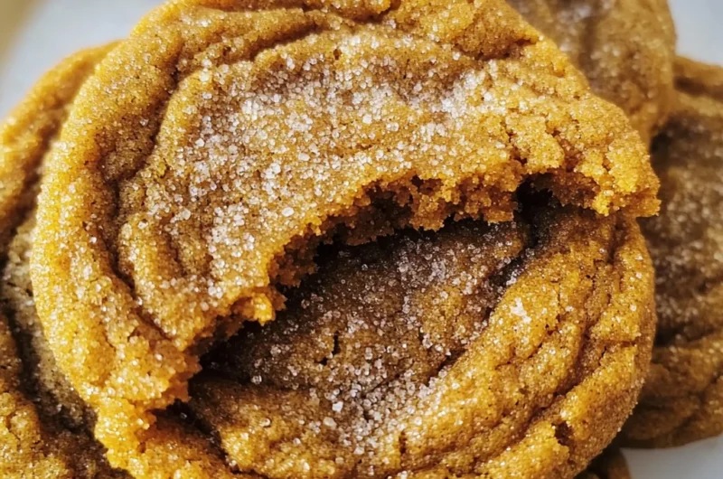 Brown Butter and Maple Chewy Pumpkin Cookies