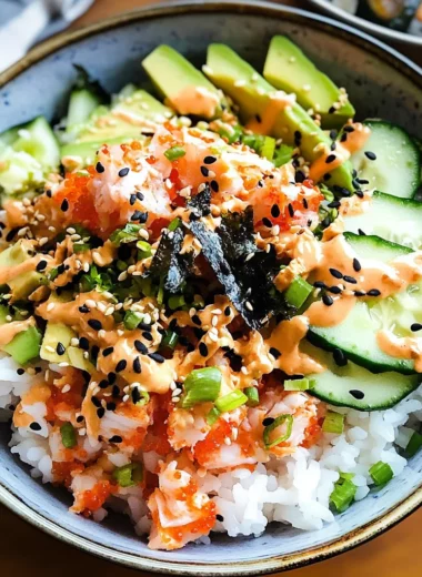 California Sushi Bowls