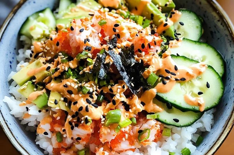 California Sushi Bowls