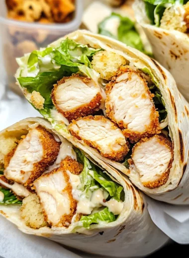 Chicken Caesar Wrap Recipe