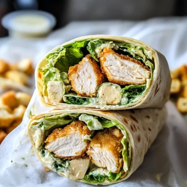 Chicken Caesar Wraps