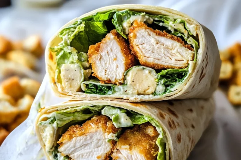 Chicken Caesar Wraps