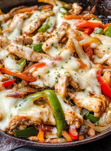 Chicken Cheesesteak Skillet