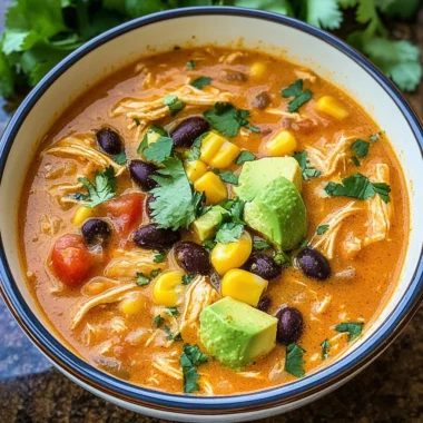 Chicken Enchilada Soup
