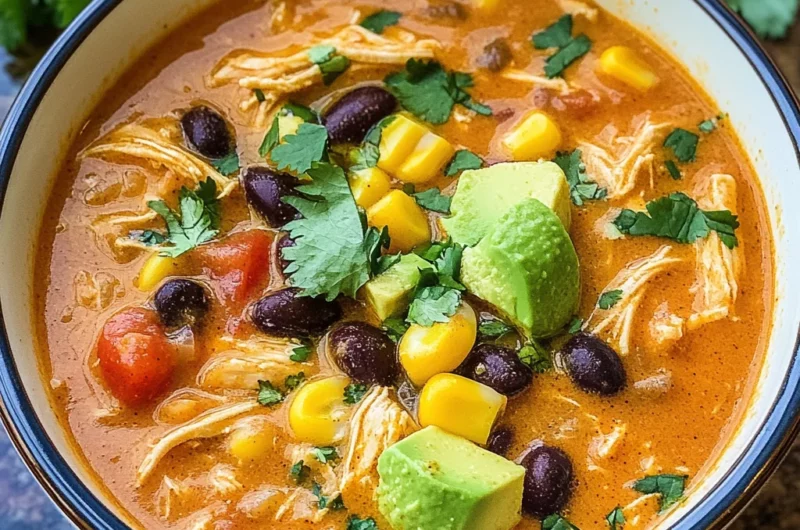 Chicken Enchilada Soup