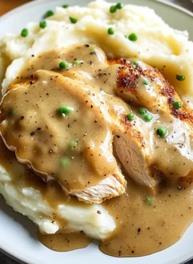 Chicken and Gravy (over mashed potatoes)