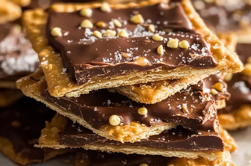 Christmas Crack - Saltine Cracker Toffee