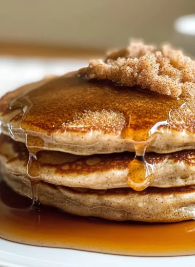 Cinnamon Brown Sugar Pancakes