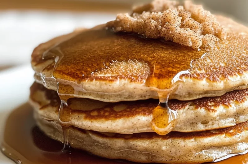 Cinnamon Brown Sugar Pancakes