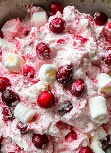 Cranberry Fluff Salad Recipe