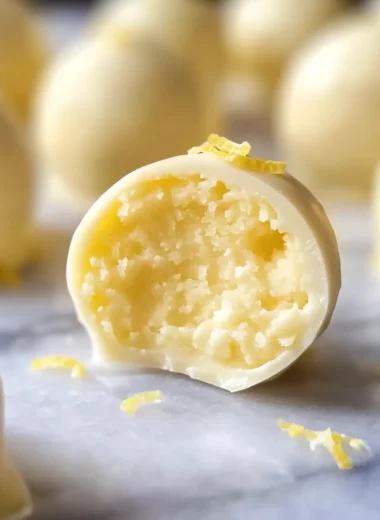 Creamy Lemon Truffles Recipe