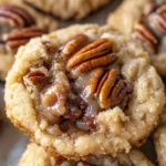 Crumbl pecan pie cookies