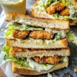 Crunchy Chicken Caesar Sandwich