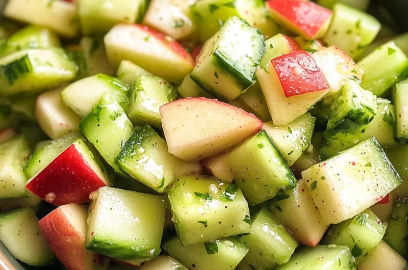 Cucumber Apple Salad