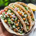 Cucumber Chickpea Pita Pockets Recipe
