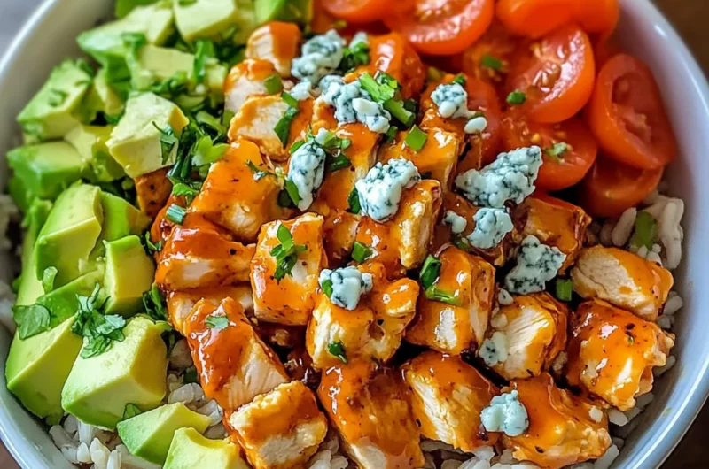 Easy Buffalo Chicken Bowl Recipe