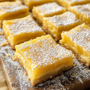 Easy Lemon Squares