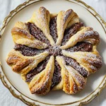 Easy Puff Pastry Snowflake