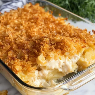 French Onion Funeral Potatoes