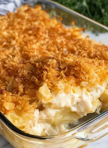 French Onion Funeral Potatoes