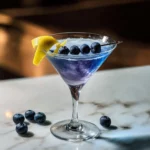 Frostbite Blueberry Martini Cocktail Recipe