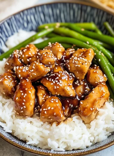 Healthy Sesame Chicken