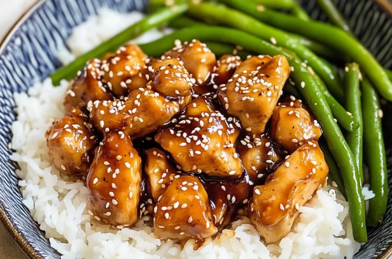 Healthy Sesame Chicken