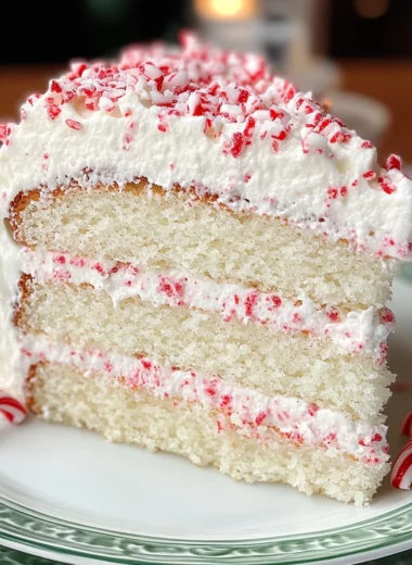 Holiday Peppermint Cake