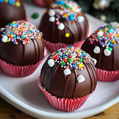 Homemade Hot Chocolate Bombs