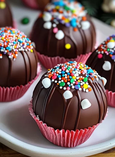 Homemade Hot Chocolate Bombs