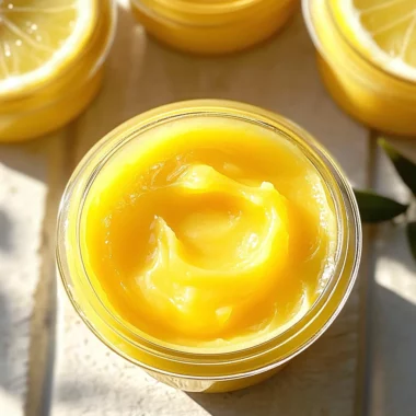 Homemade Lemon Curd