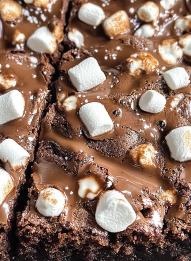 Hot Chocolate Brownies