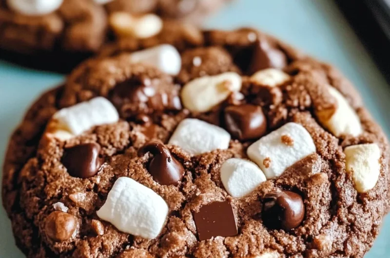 Hot Chocolate Cookies