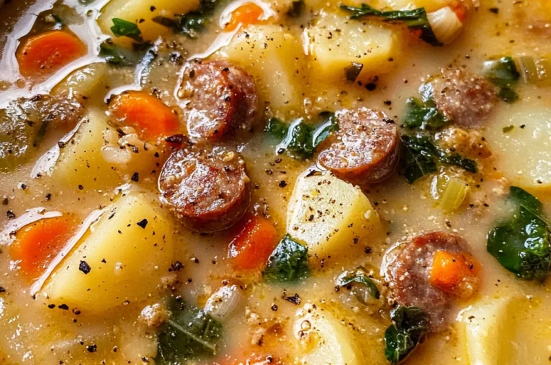 How to Make Sausage Potato Soup