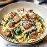 Italian Sausage Orzo