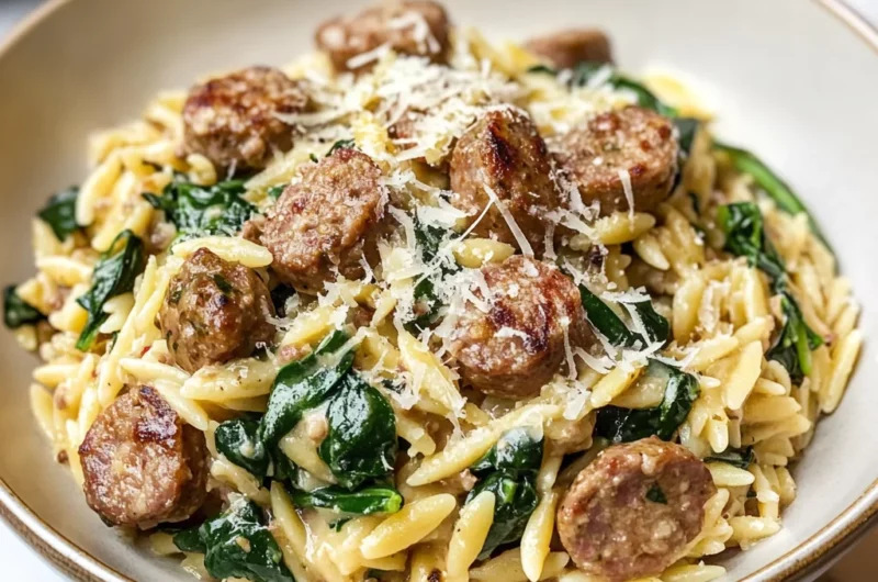 Italian Sausage Orzo