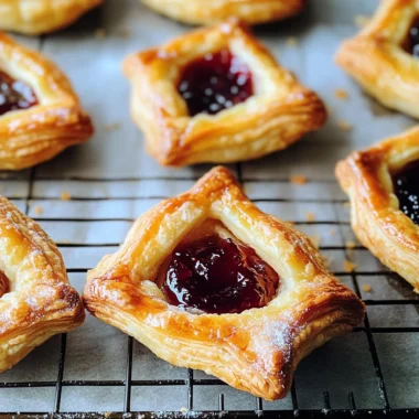 Jam Puff Pastry Tarts