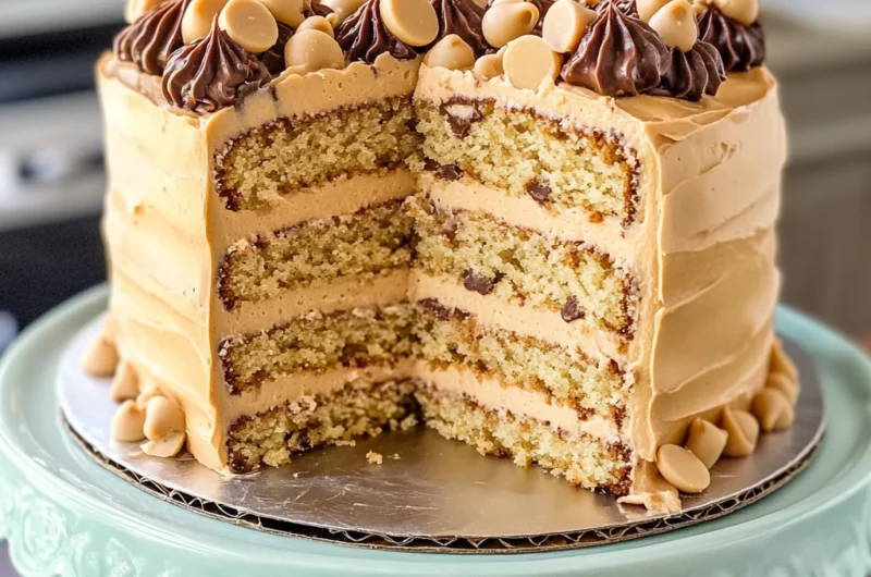 Loaded Peanut Butter Layer Cake
